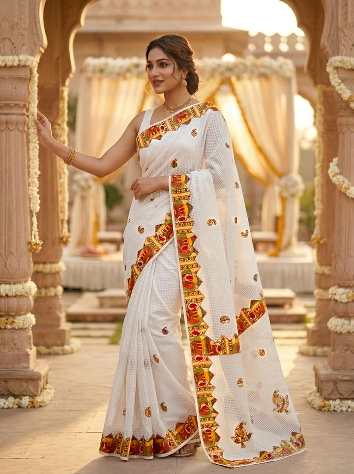 Canvas of Heritage Kota Saree