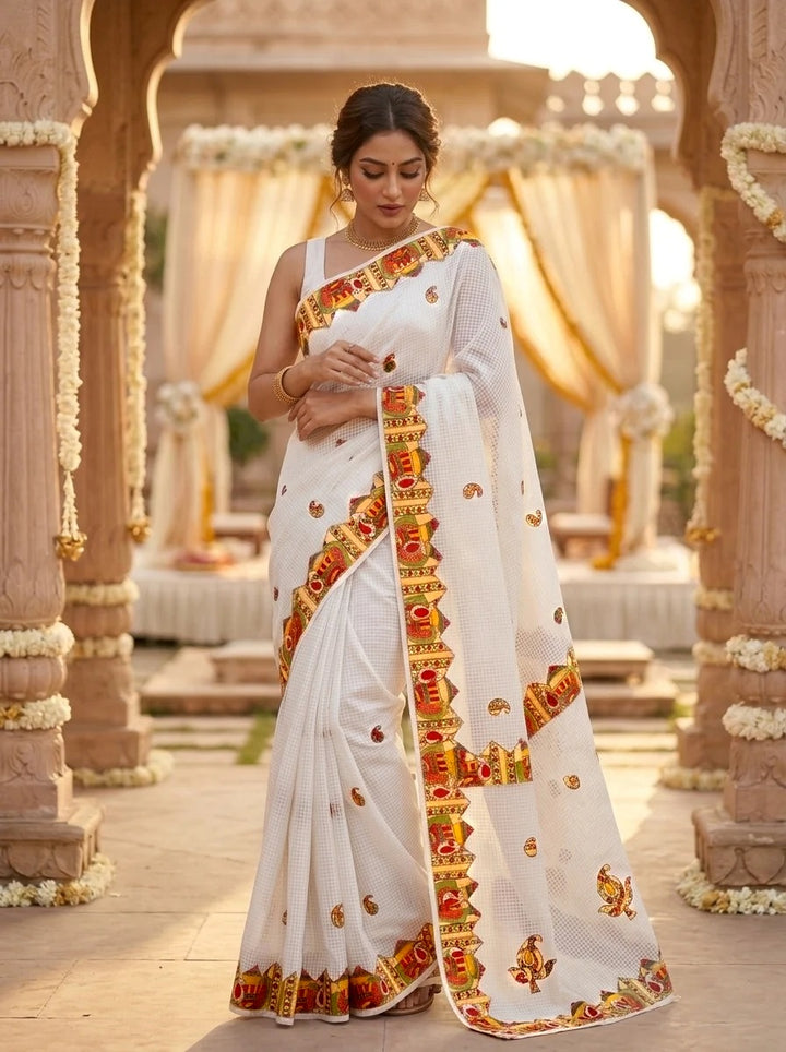 Canvas of Heritage Kota Saree