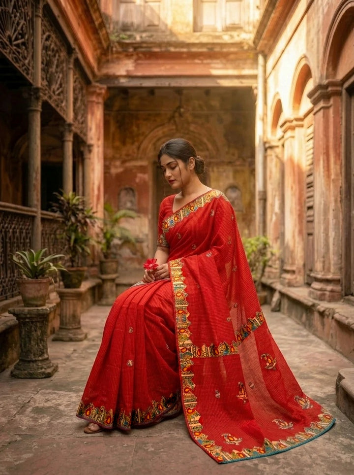 Canvas of Heritage Kota Saree