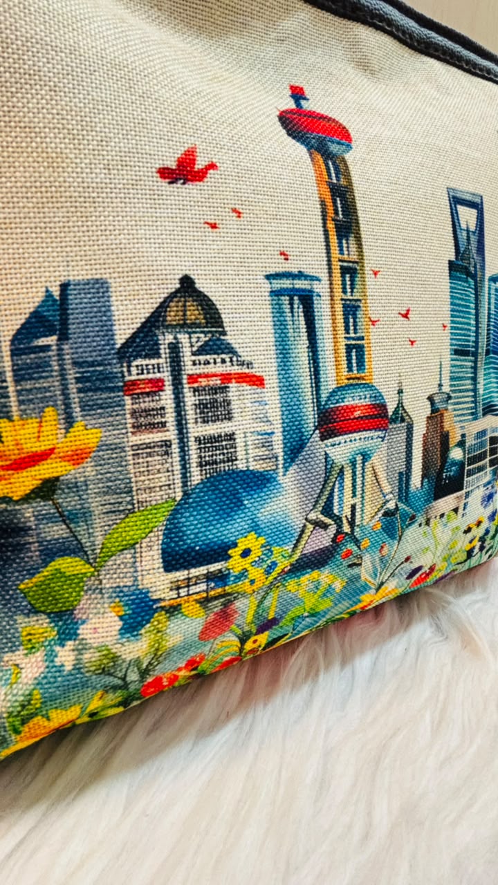 Shanghai Skyline - A Sling Bag