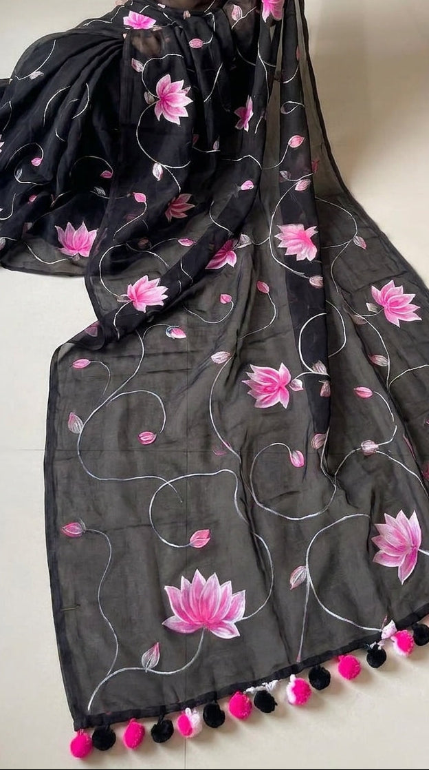 Komol Bithi Mul Cotton Saree