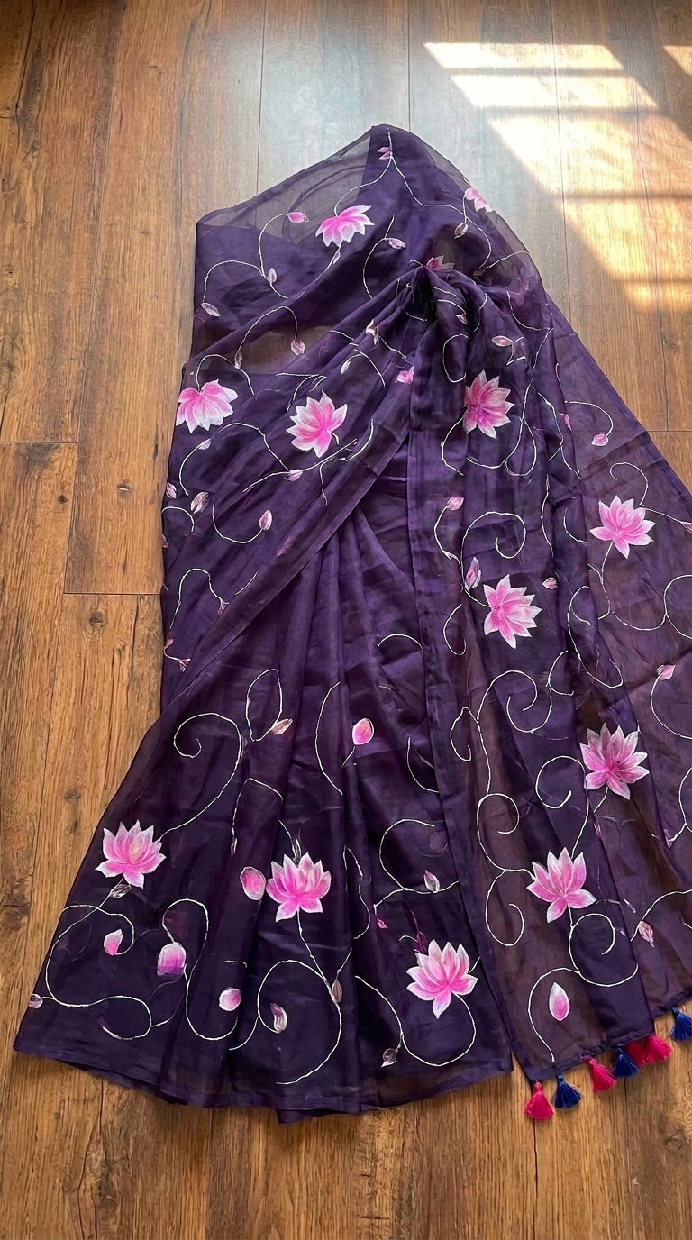 Komol Bithi Mul Cotton Saree