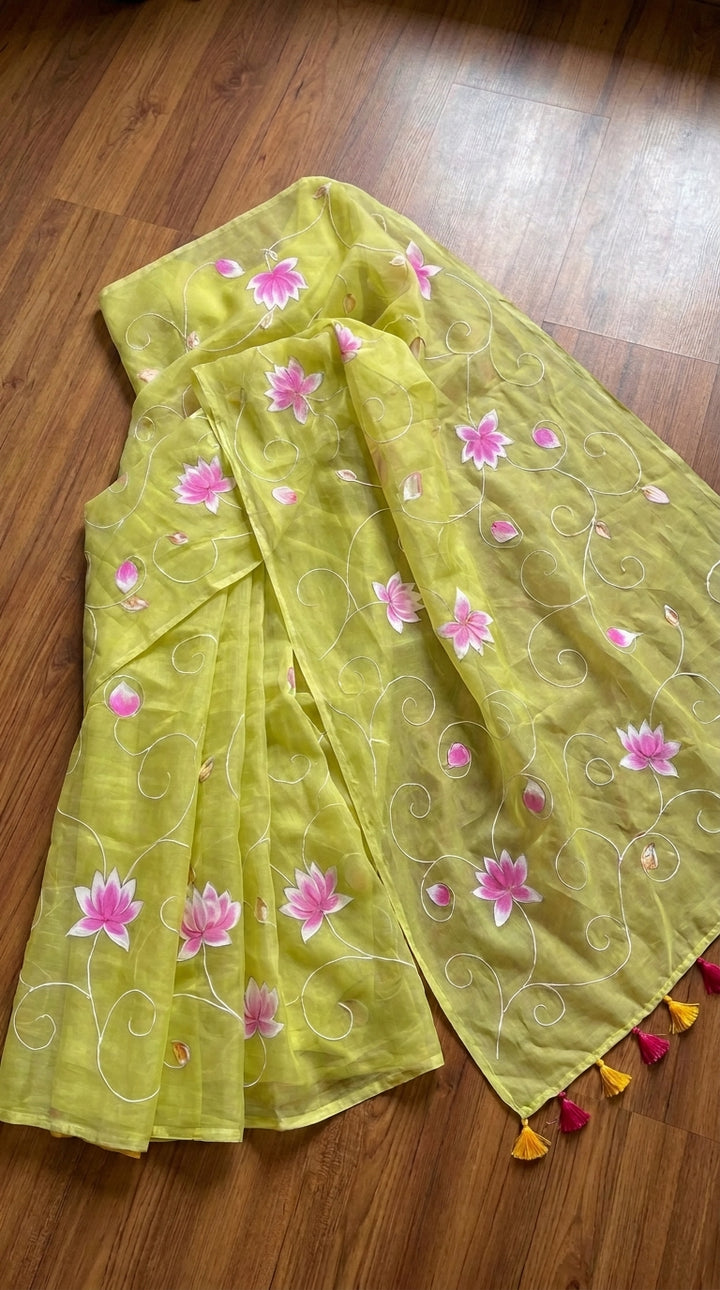 Komol Bithi Mul Cotton Saree