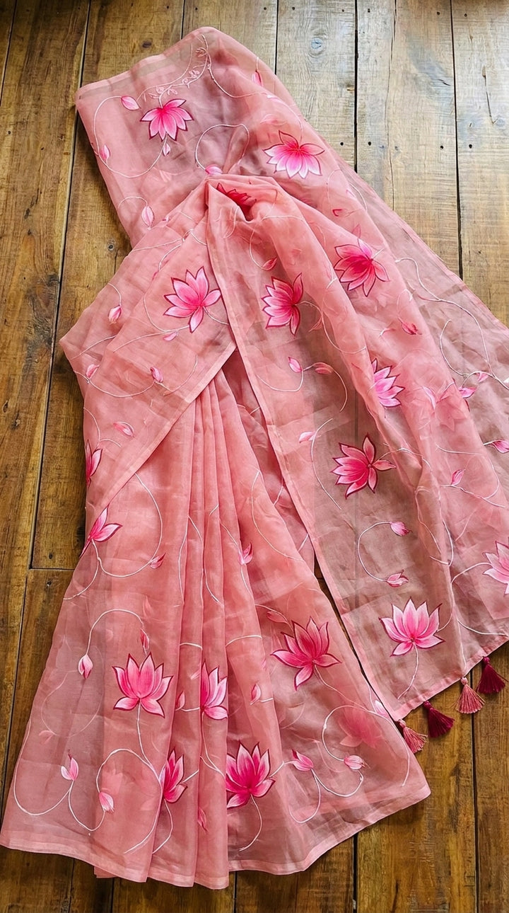 Komol Bithi Mul Cotton Saree