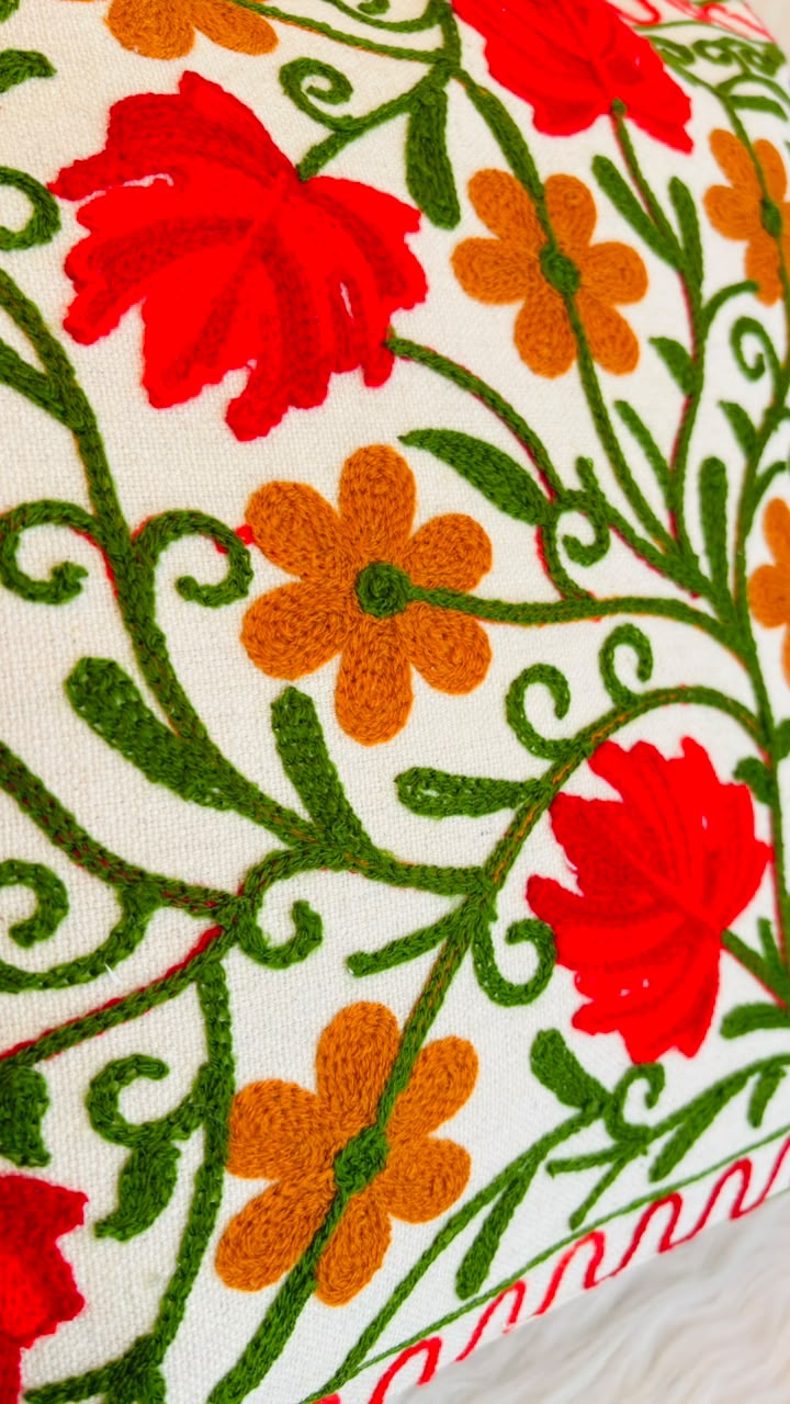 Threads of Wonder - Embroidered Tote Bag