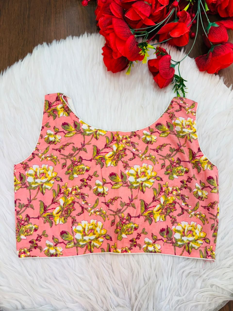 Style Syndicate Cotton Printed Blouse