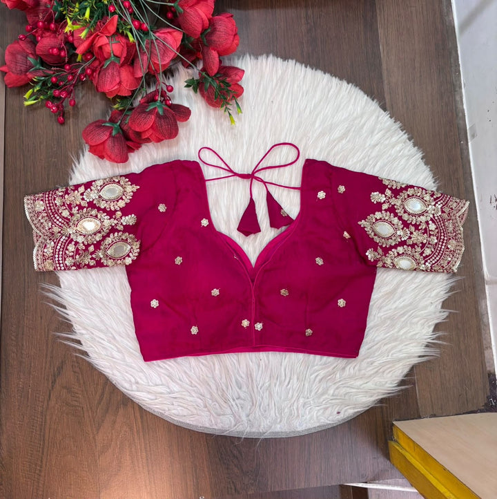 Own the Spotlight - Fendy Silk Blouse