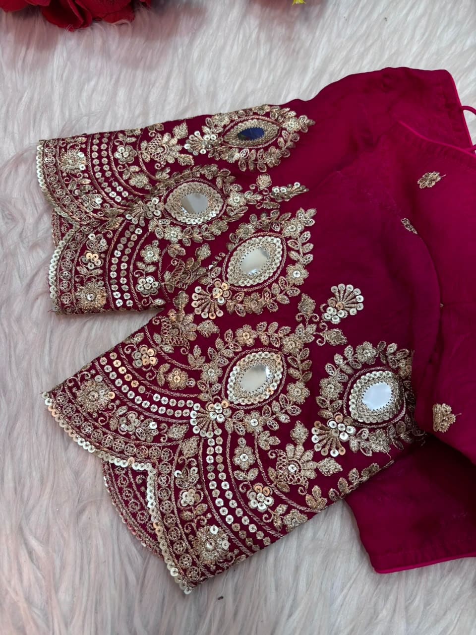 Own the Spotlight - Fendy Silk Blouse