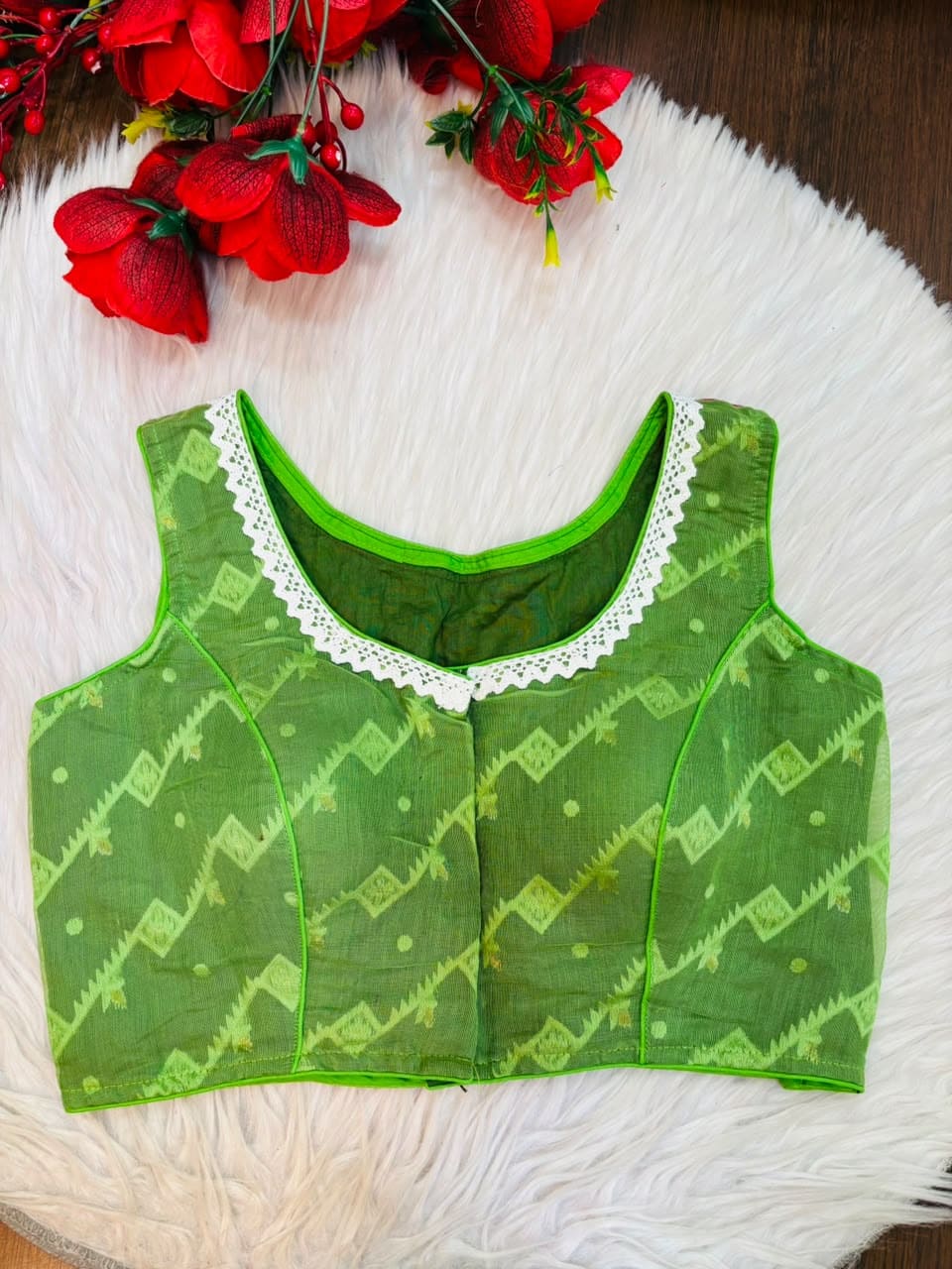 Be the Moment Jamdani Designer Blouse