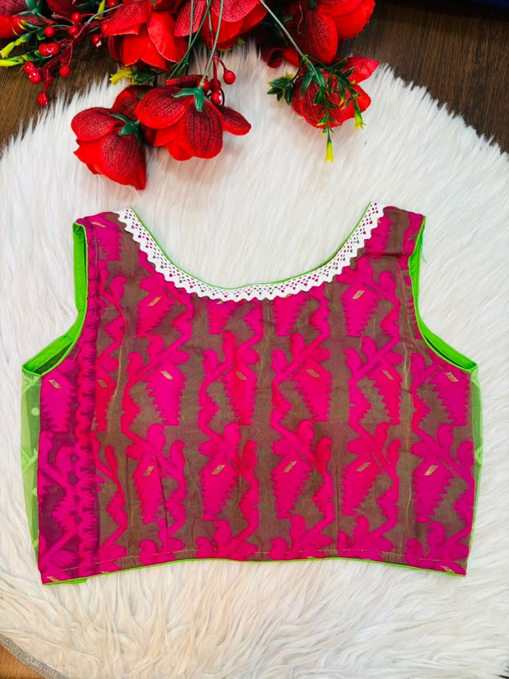 Be the Moment Jamdani Designer Blouse