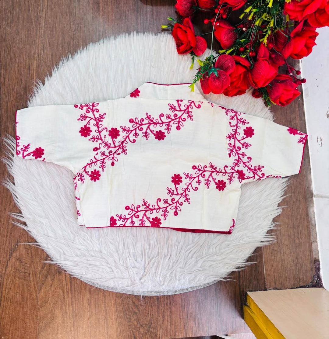 Royal Vine Embroidery - Designer Blouse