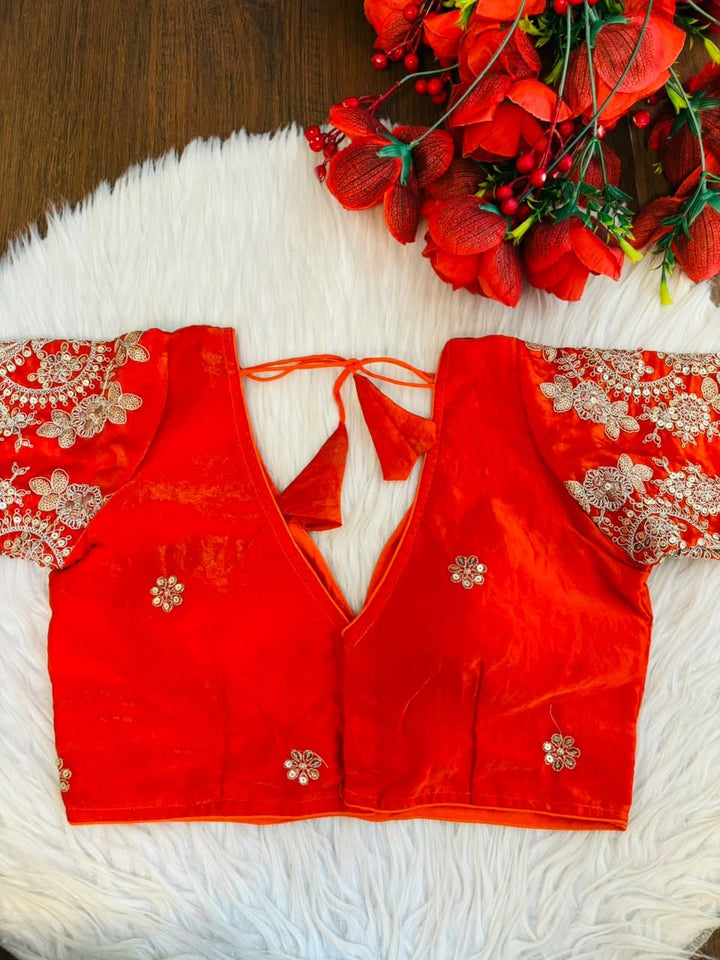 Queen Of The Evening  -Fendy Silk Blouse