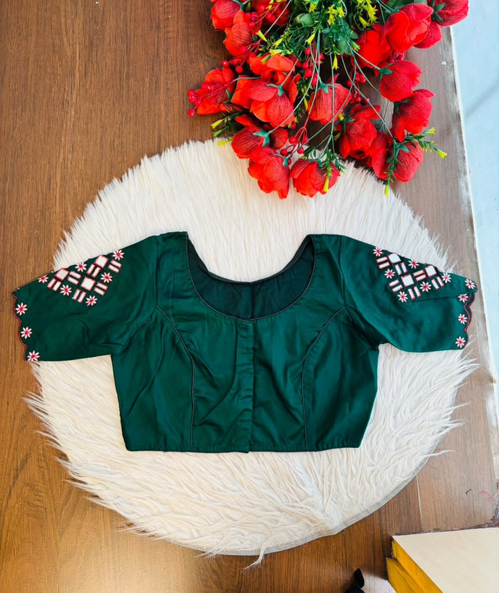 The Glass Royale -Cotton Silk Blouse