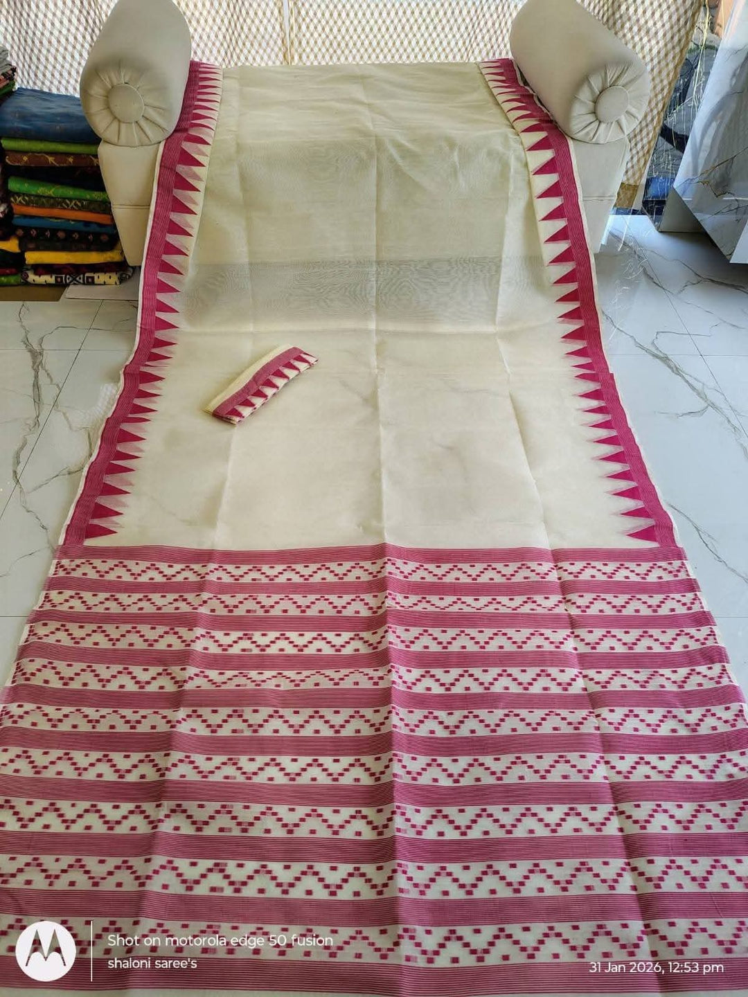Rangamaya  Jamdani  Saree