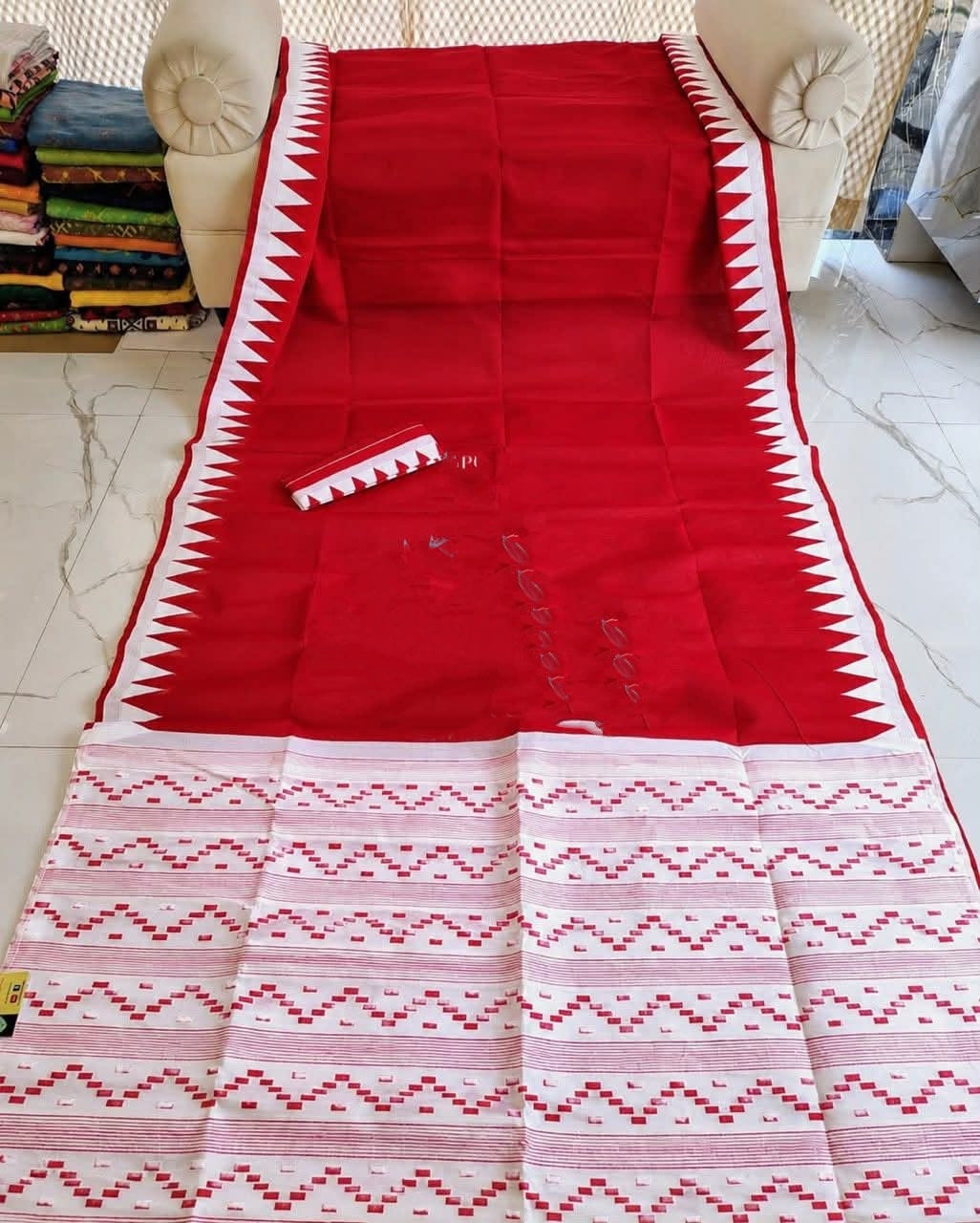 Rangamaya  Jamdani  Saree