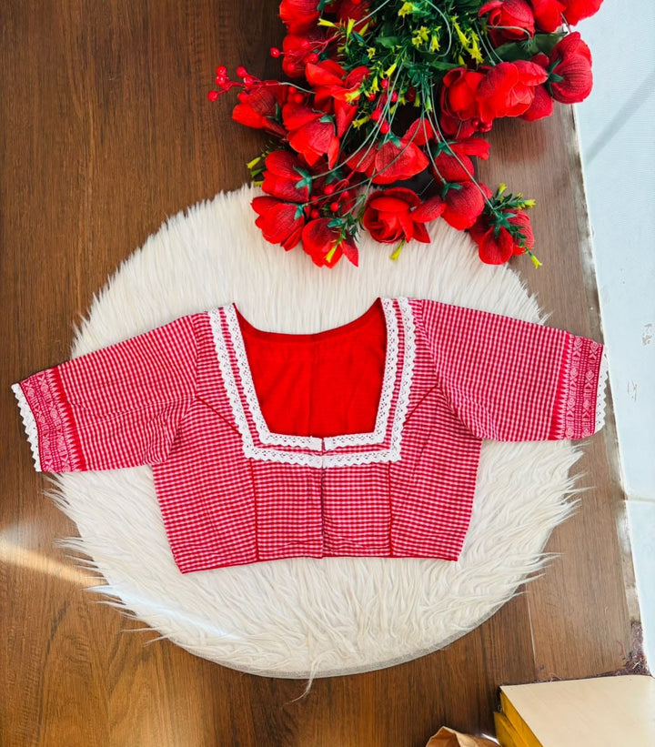 Retro Romance (Designer Cotton Blouse)