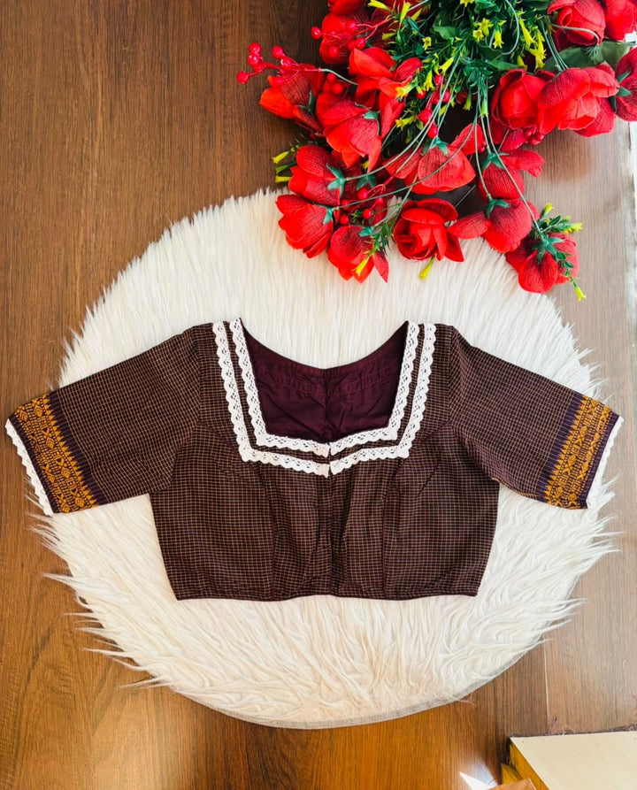 Retro Romance (Designer Cotton Blouse)