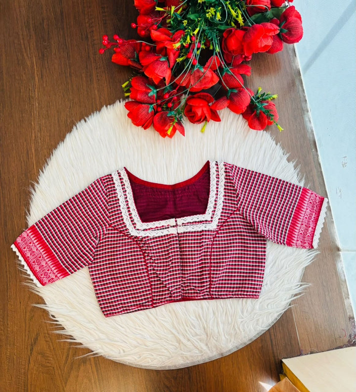 Retro Romance (Designer Cotton Blouse)