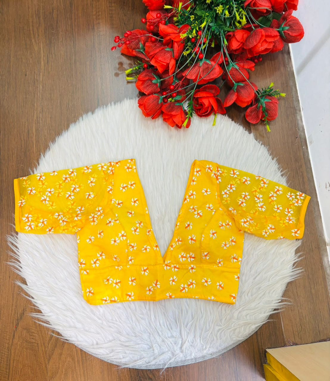 Shiuli Radiance – Designer Organza Blouse