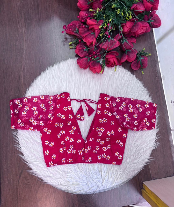 Shiuli Radiance – Designer Organza Blouse