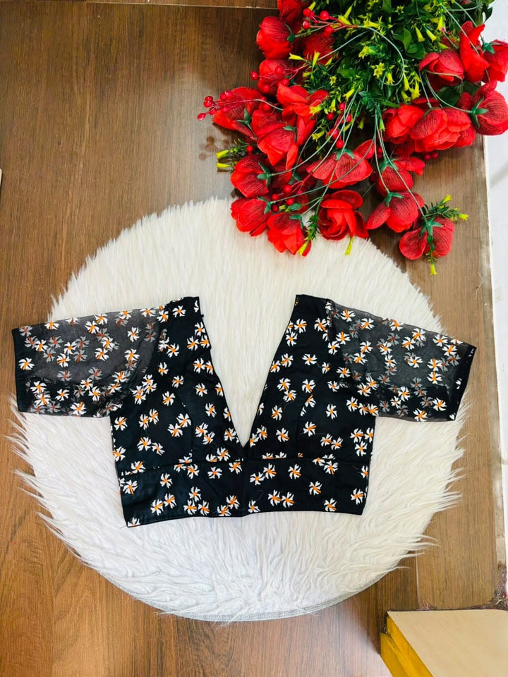 Shiuli Radiance – Designer Organza Blouse