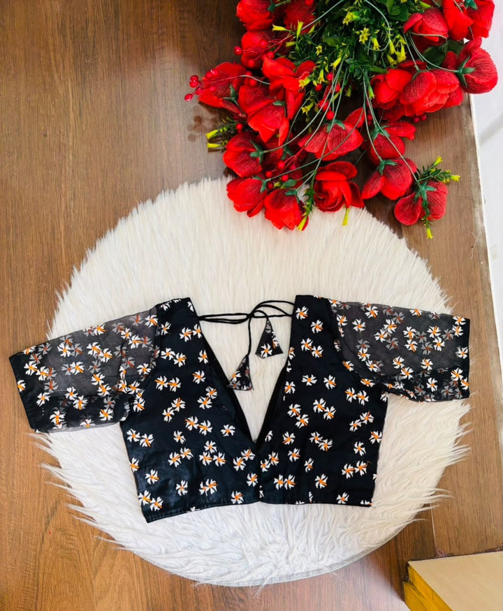 Shiuli Radiance – Designer Organza Blouse