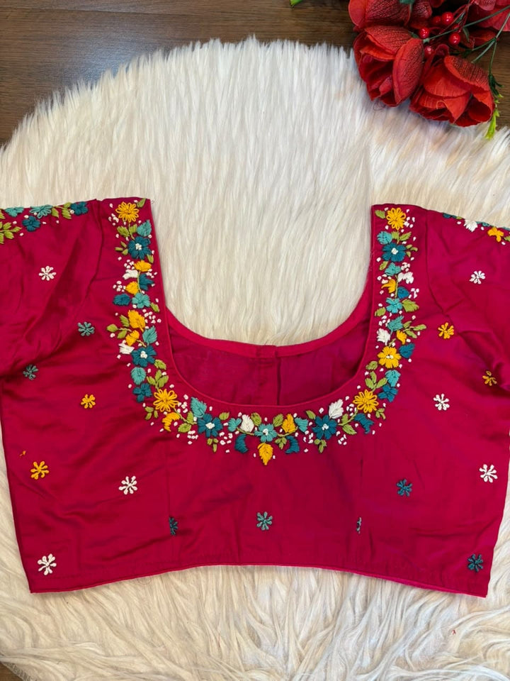 Forever Enchanted – Handstitched Designer Blouse