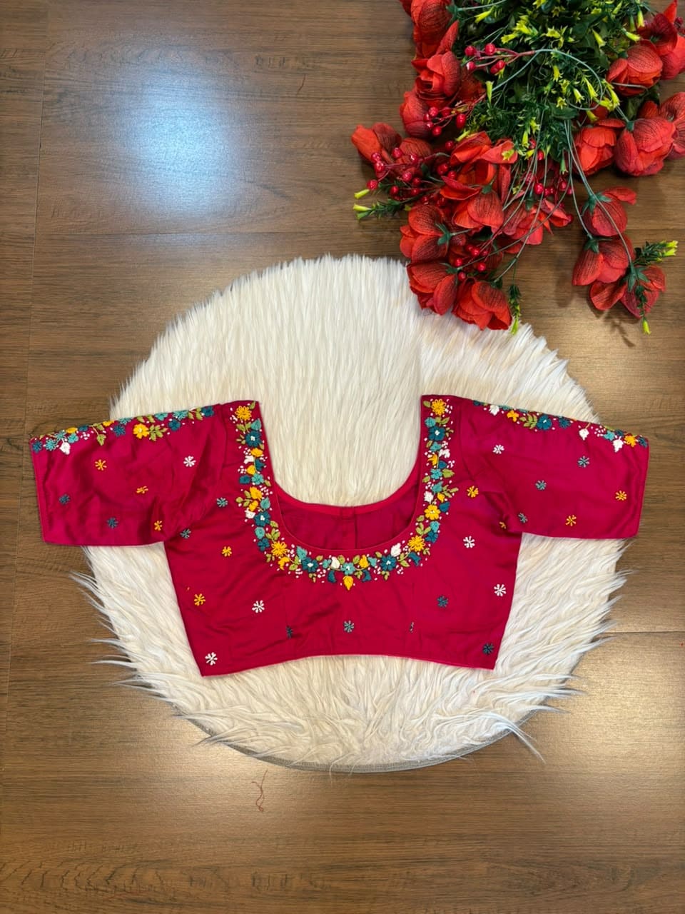 Forever Enchanted – Handstitched Designer Blouse