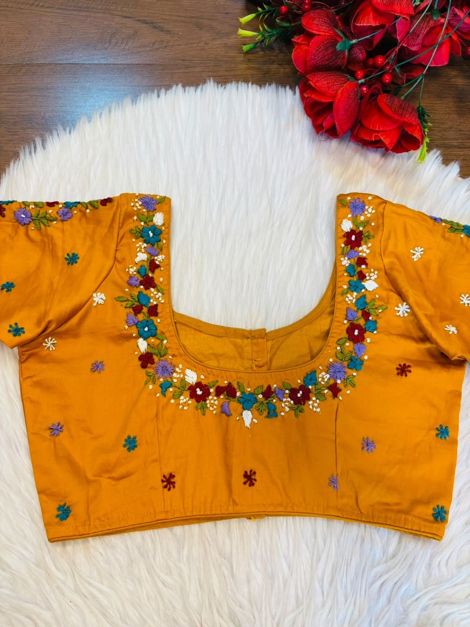 Forever Enchanted – Handstitched Designer Blouse