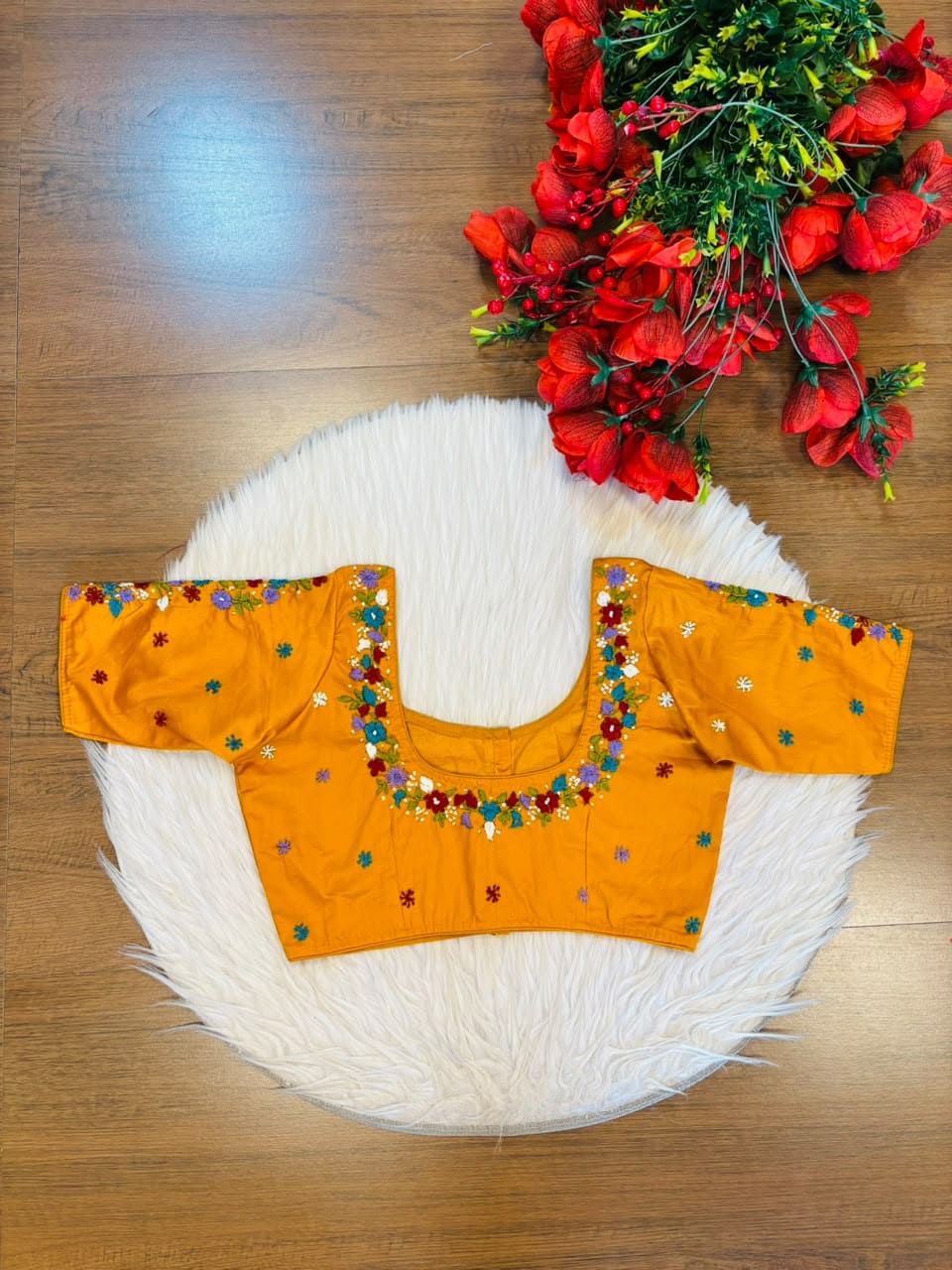 Forever Enchanted – Handstitched Designer Blouse