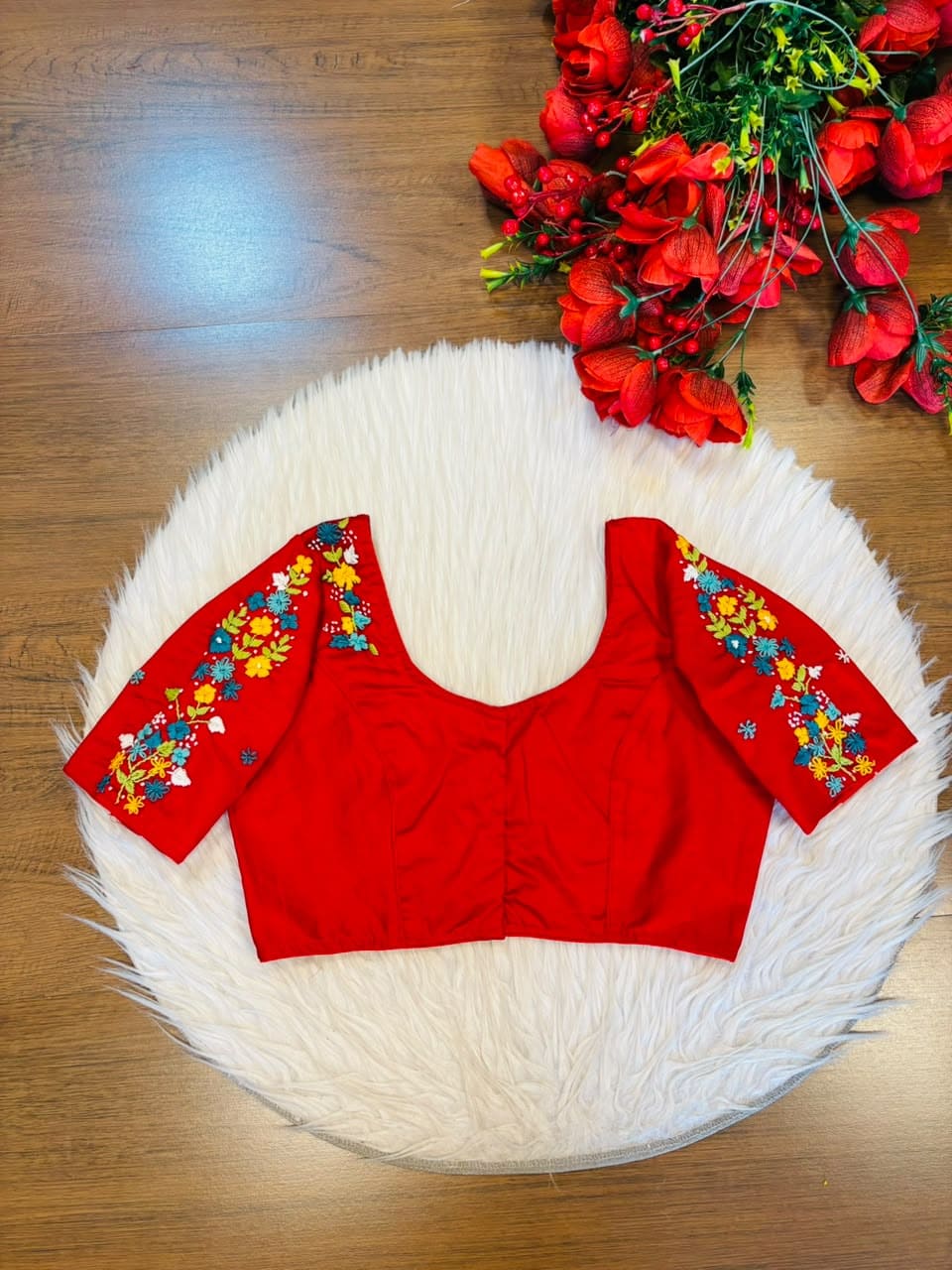 Forever Enchanted – Handstitched Designer Blouse