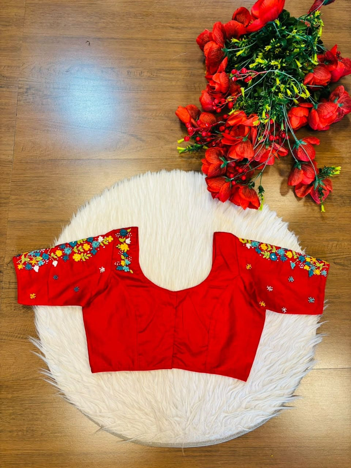 Forever Enchanted – Handstitched Designer Blouse
