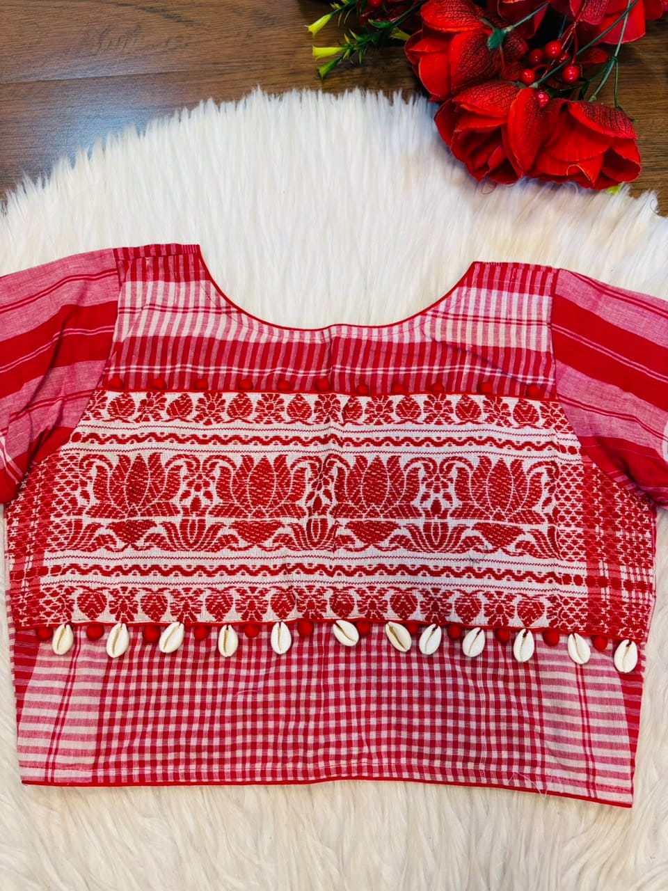 Assamese Style Fancy Designer Blouse