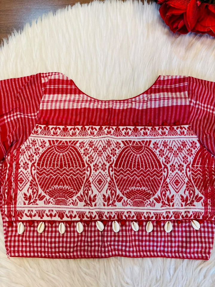 Assamese Style Fancy Designer Blouse