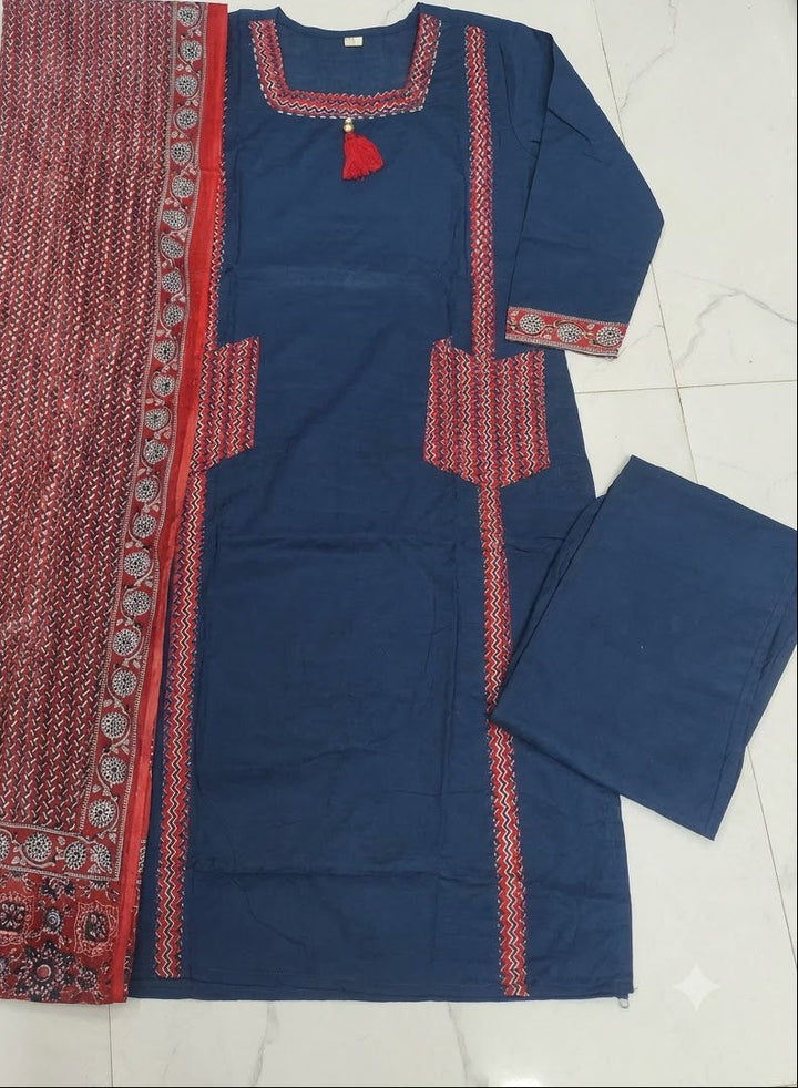 Ready To Rock Ethnic Set(Kurti Set)
