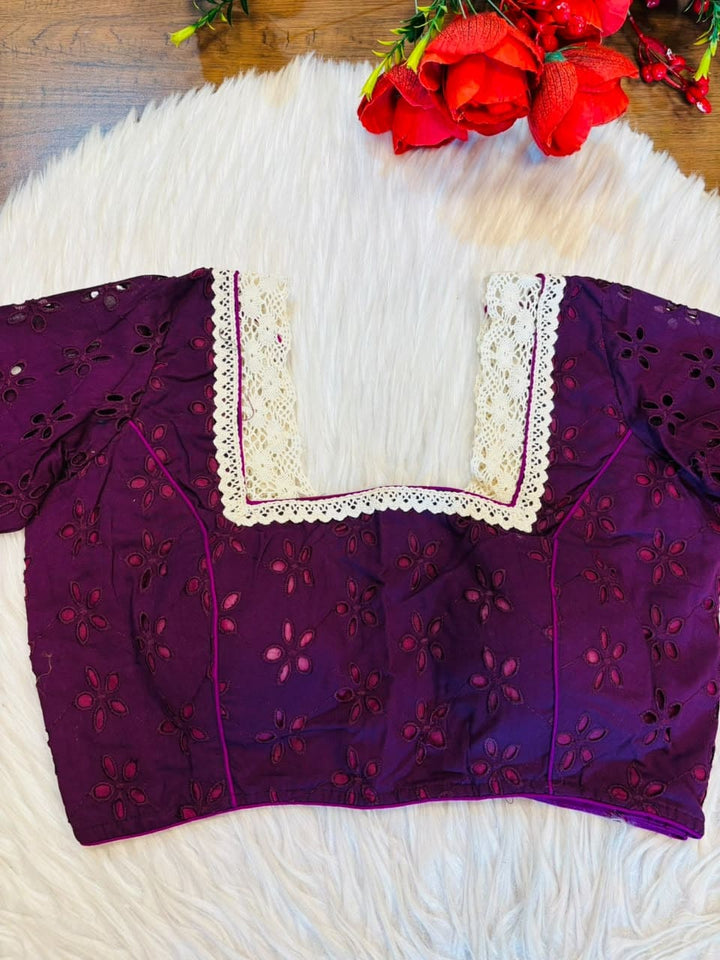Hakoba Heritage Lace Designer Blouse
