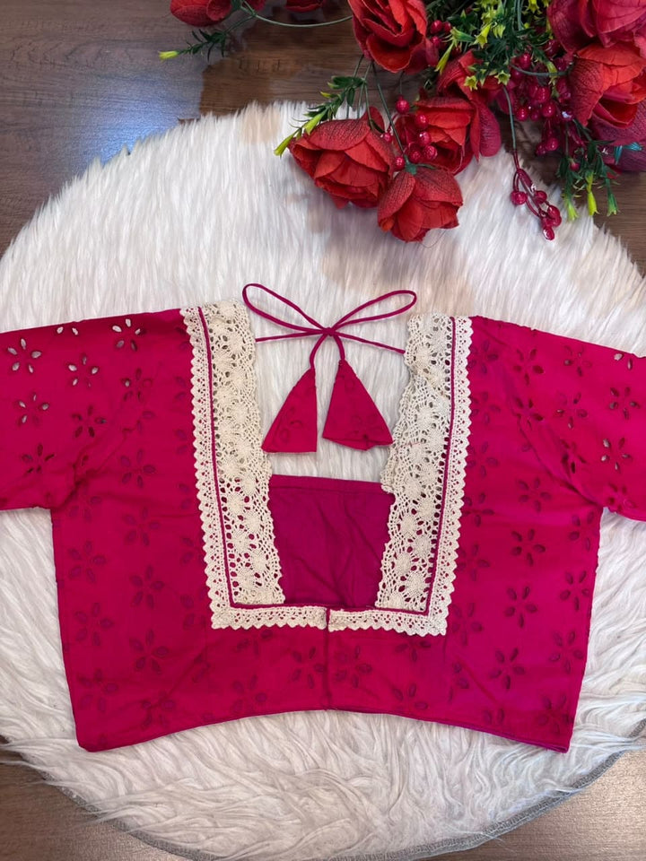 Hakoba Heritage Lace Designer Blouse