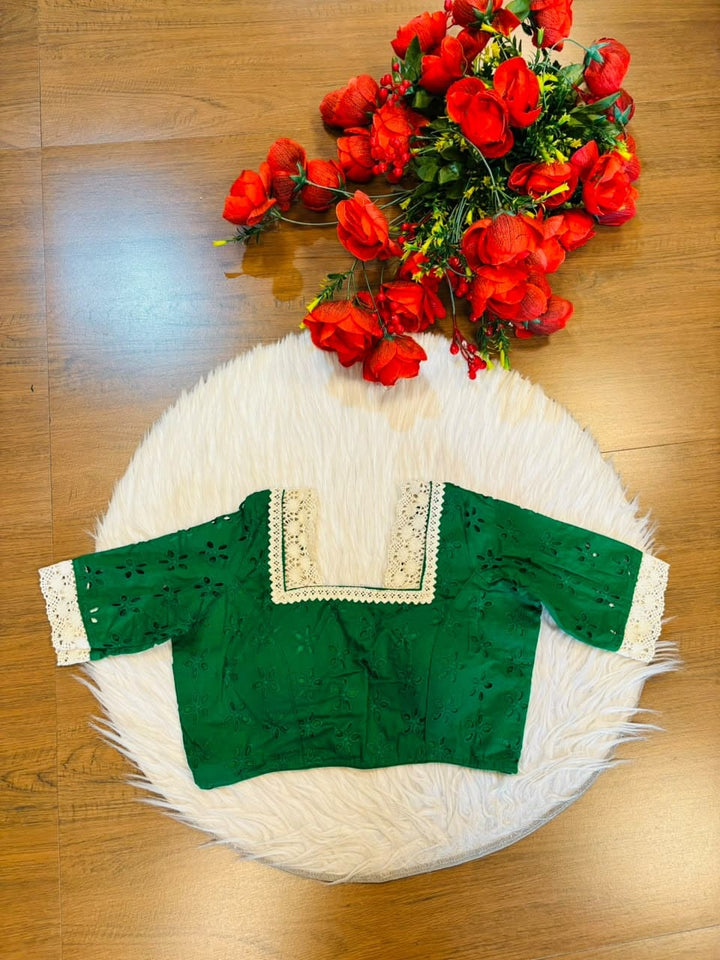 Hakoba Heritage Lace Designer Blouse