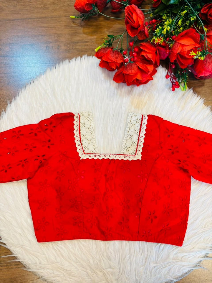 Hakoba Heritage Lace Designer Blouse