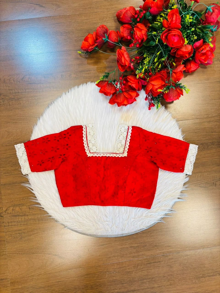 Hakoba Heritage Lace Designer Blouse