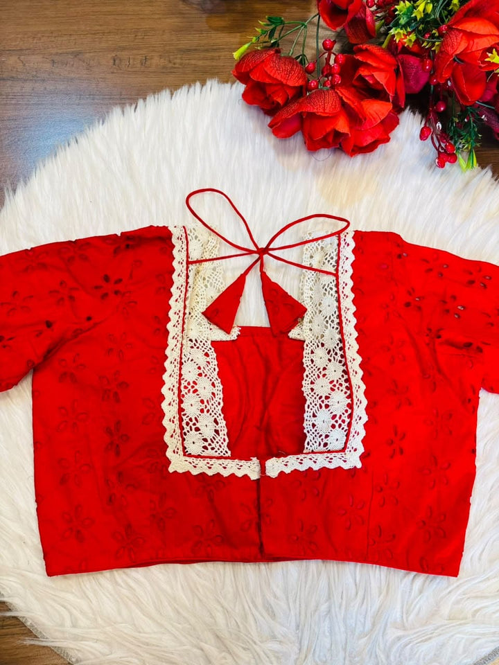 Hakoba Heritage Lace Designer Blouse