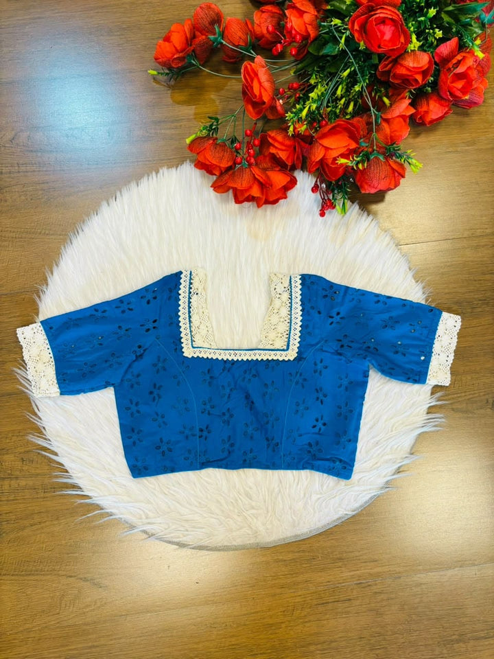 Hakoba Heritage Lace Designer Blouse