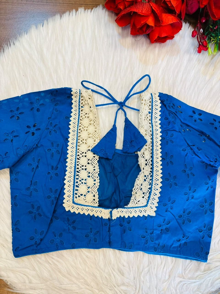 Hakoba Heritage Lace Designer Blouse