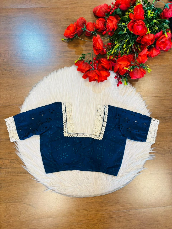 Hakoba Heritage Lace Designer Blouse