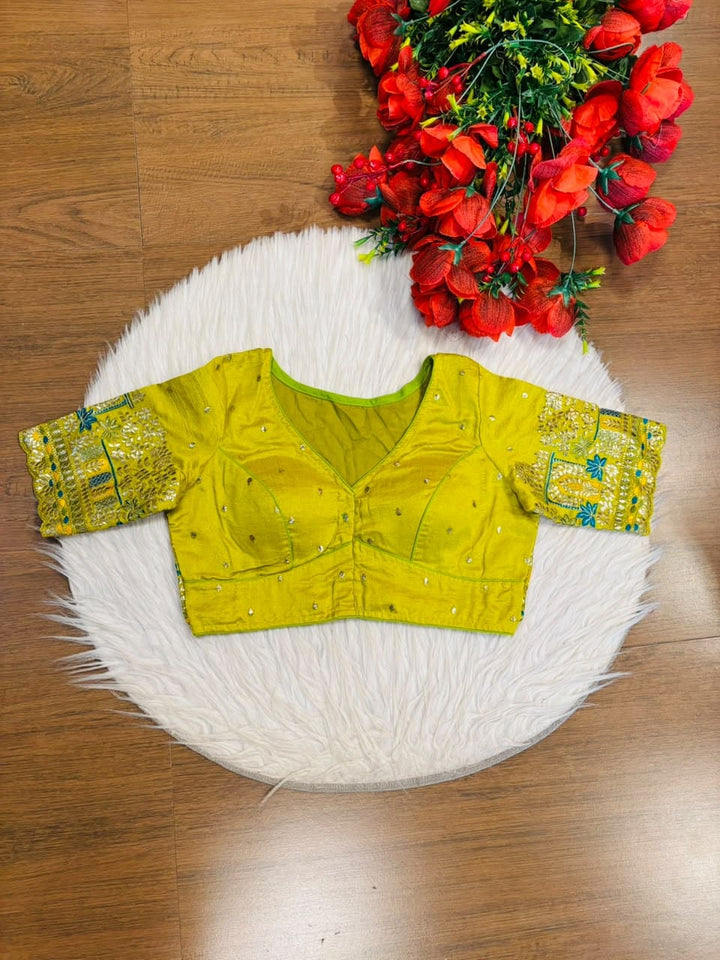 Beyond the Galaxy – Pitai Zari Designer Blouse