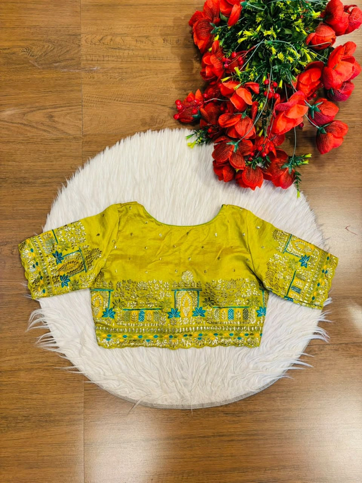 Beyond the Galaxy – Pitai Zari Designer Blouse