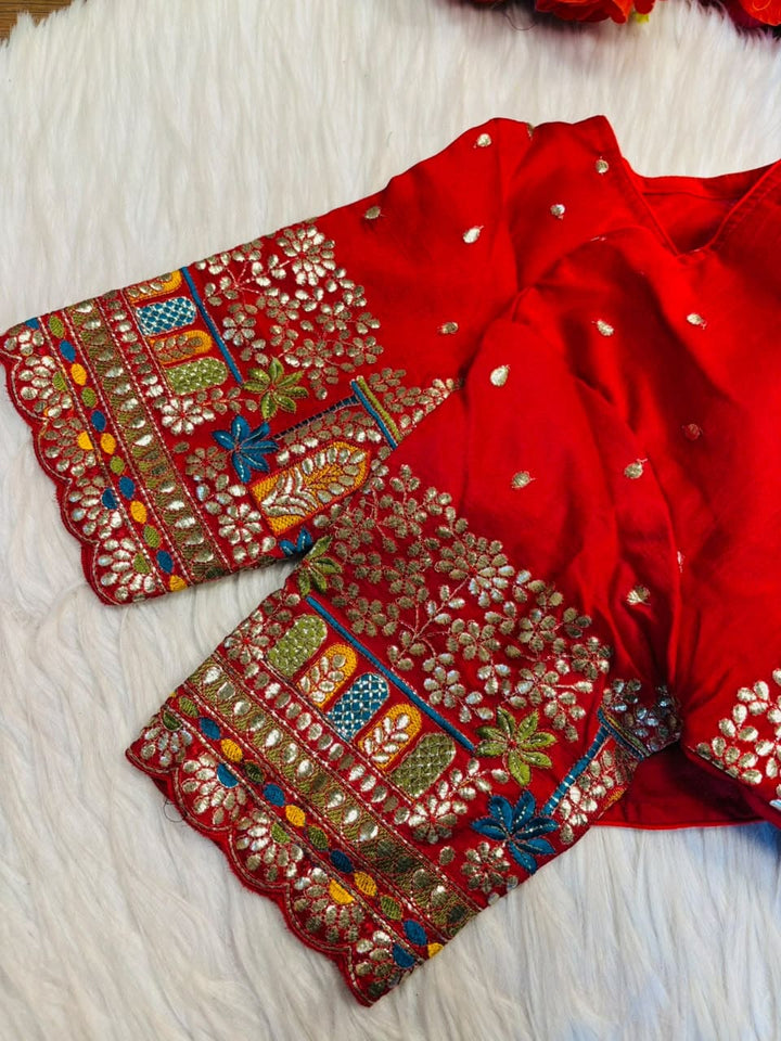 Beyond the Galaxy – Pitai Zari Designer Blouse