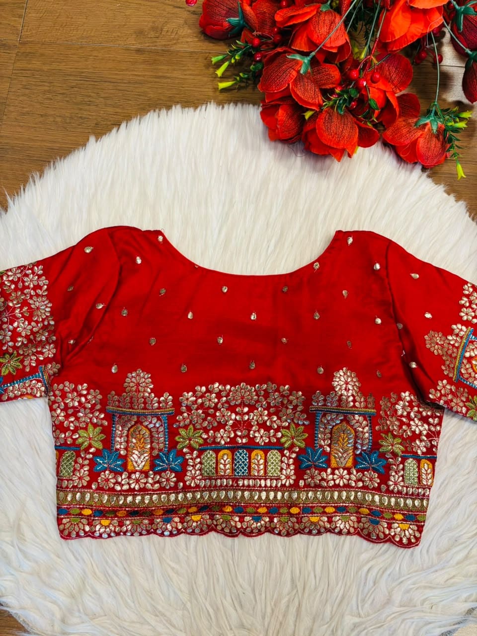 Beyond the Galaxy – Pitai Zari Designer Blouse