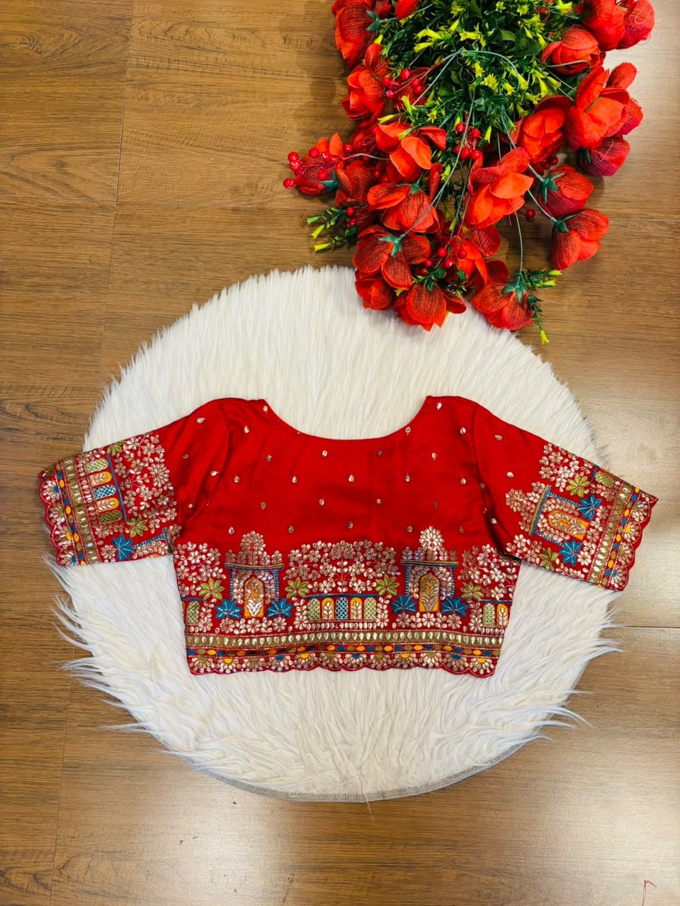 Beyond the Galaxy – Pitai Zari Designer Blouse