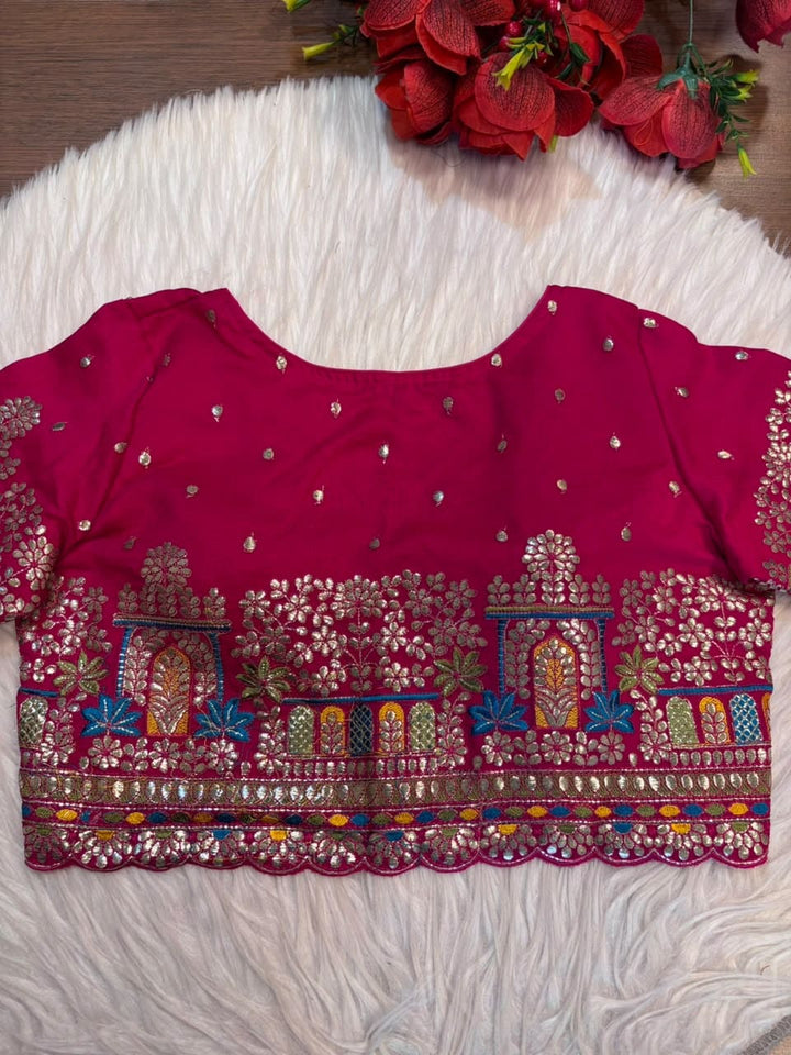 Beyond the Galaxy – Pitai Zari Designer Blouse